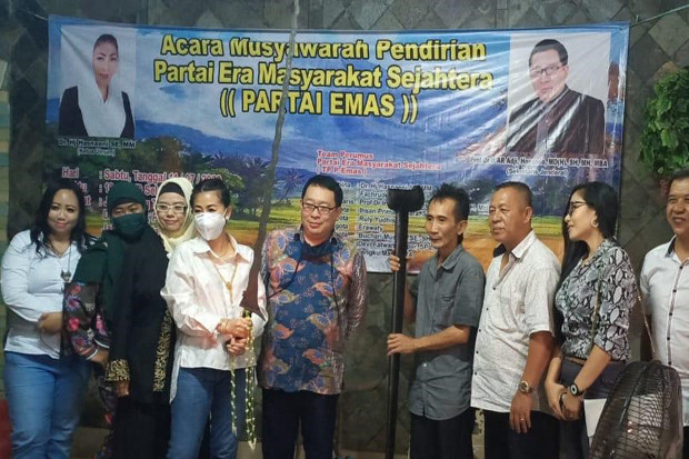 Partai Emas Resmi Berdiri,...