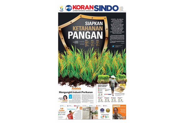 Siapkan Ketahanan Pangan