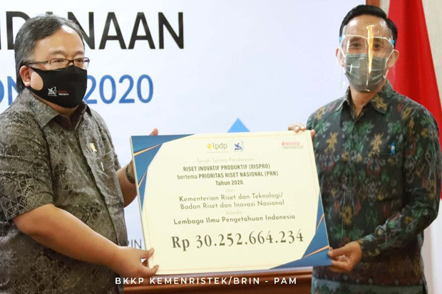 Alhamdulillah, Kemenristek/BRIN...