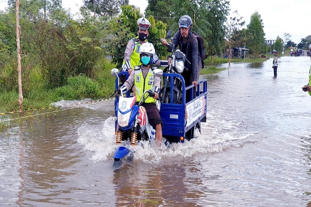 Mantap, Satlantas Polres...