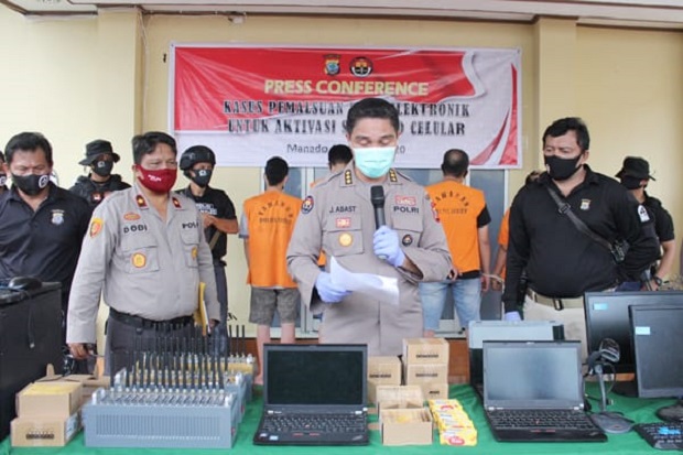 Polda Sulut Bongkar...