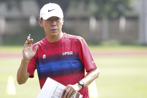 Pelatih Shin Tae Yong...