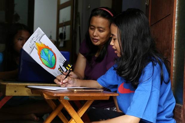 Sekolah Daring Bikin...