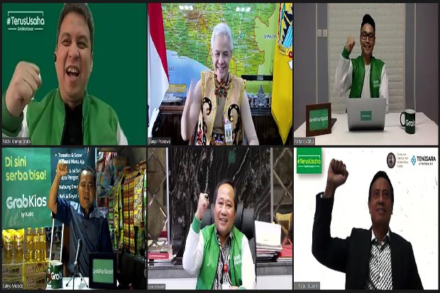 Digitalisasi UMKM, Grab...