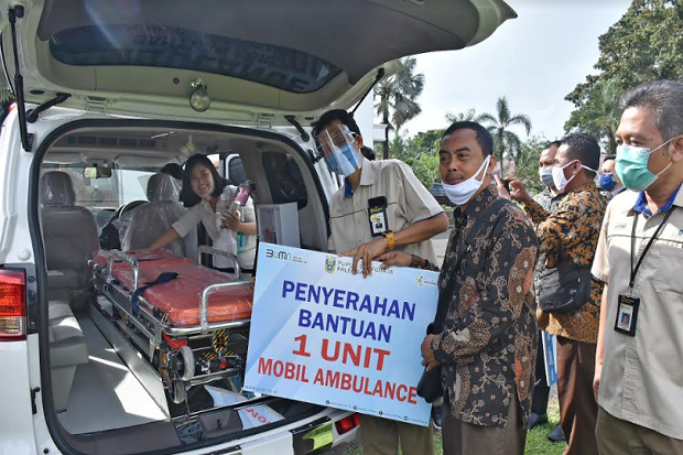 Peduli COVID-19, Pusri...