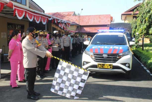 Polres Maros Kirim Bantuan...
