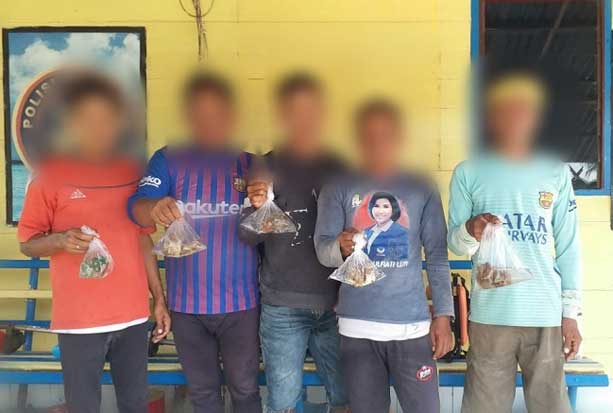 Polisi Amankan 5 Nelayan...