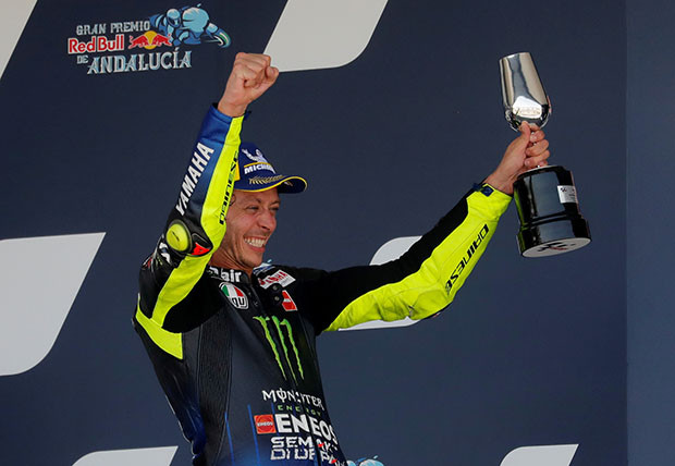 Valentino Rossi Bahagia...