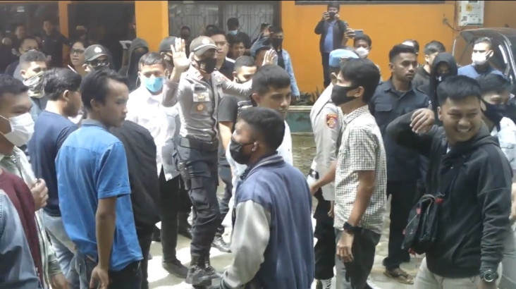 Unjuk Rasa Dugaan Mahar...