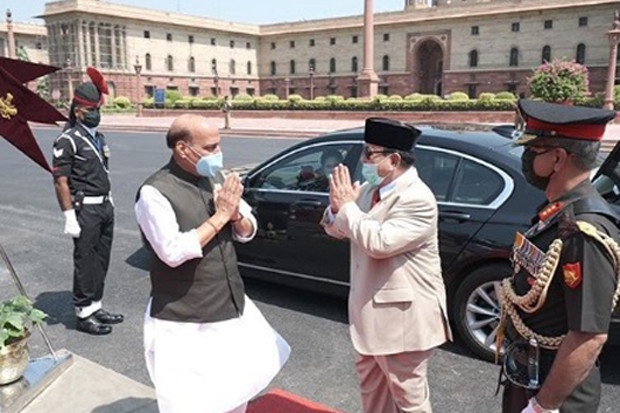 Bertemu Menhan India,...