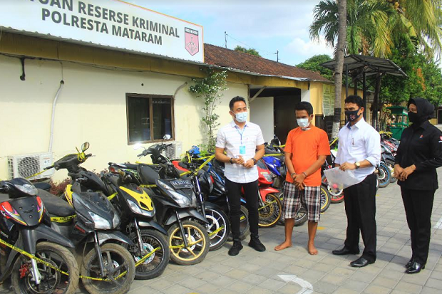 18 Motor Curian Diamankan...