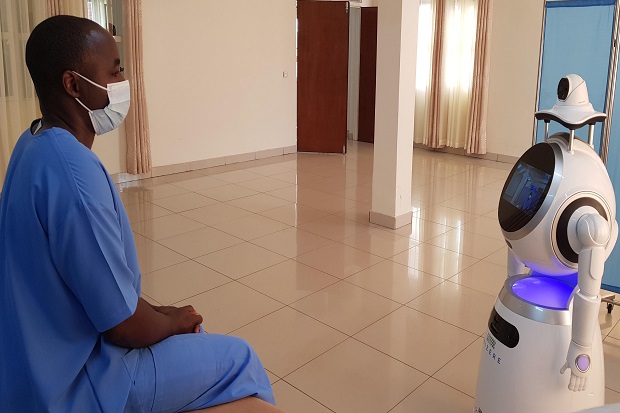 Robot Perawat dan Tes...