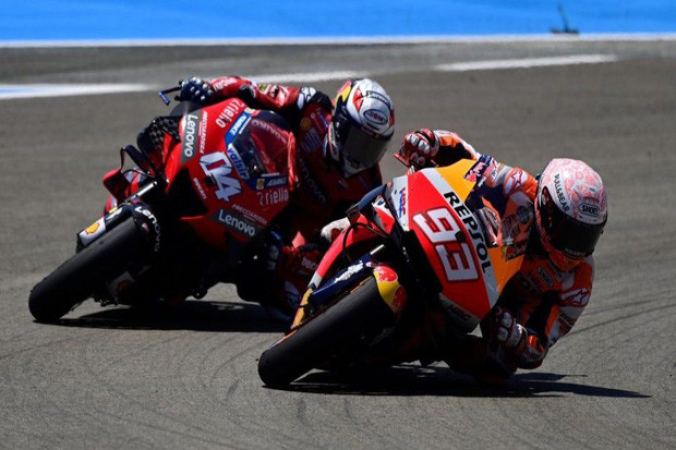 Dovizioso Percaya Marquez...
