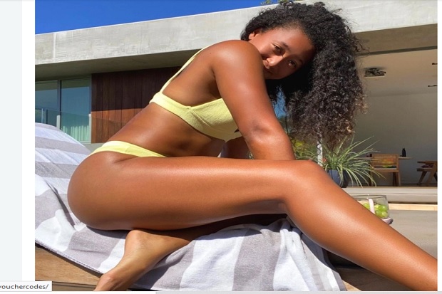 Petenis Naomi Osaka...