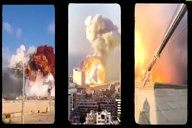 Ledakan Beirut, Dunia...