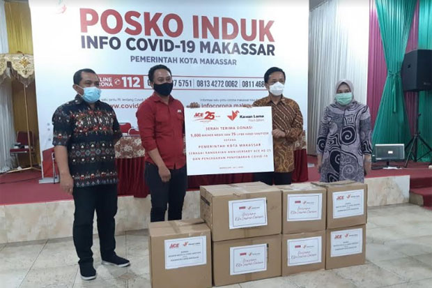 Prof Rudy Terima Bantuan...