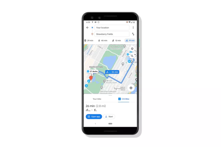 Google Maps Tersedia...