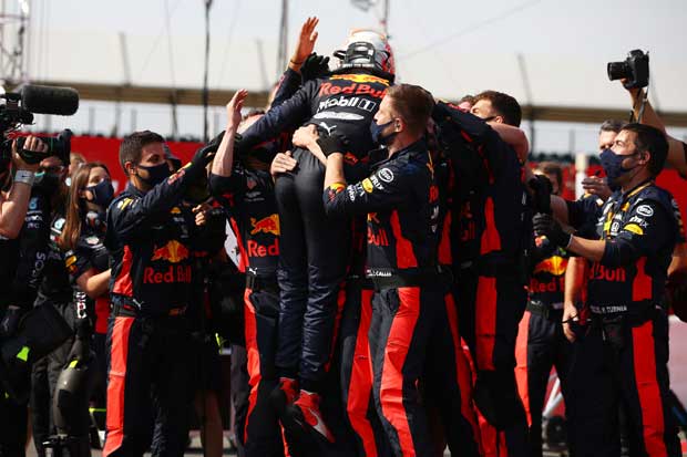 Kemenangan Max Verstappen...