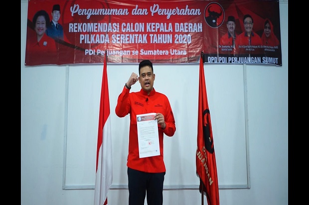 PDIP Resmi Usung Menantu...
