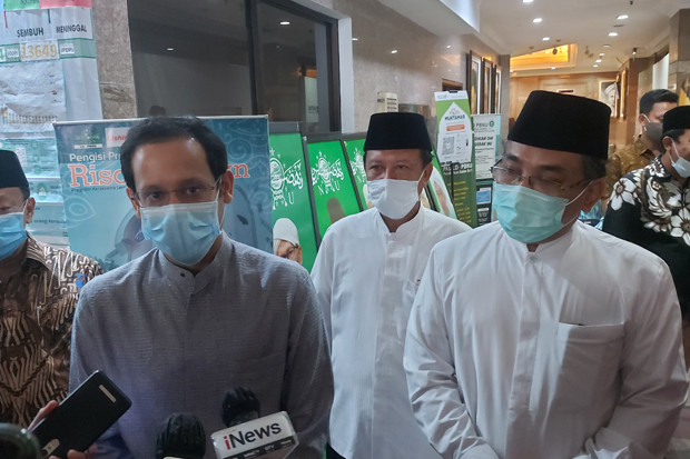 Sambangi PBNU, Menteri...