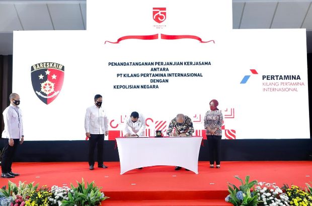 Gandeng Bareskrim, Pertamina...
