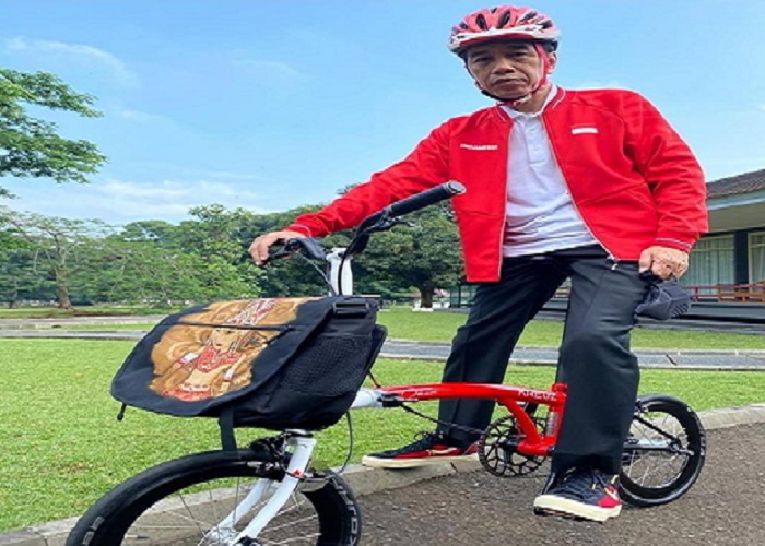 Ikuti Tren, Jokowi Gowes...