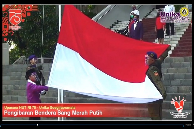 Upcara HUT RI, Rektor...