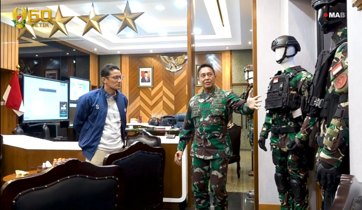 Bertemu KSAD Jenderal...