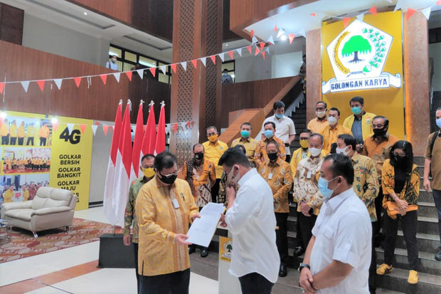 Terima Rekomendasi Partai...
