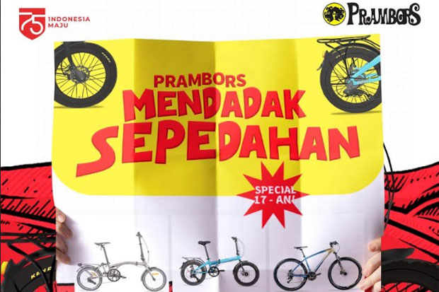 Rayakan HUT RI, Prambors...