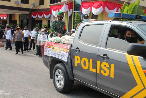 Semarak HUT RI, Polres...