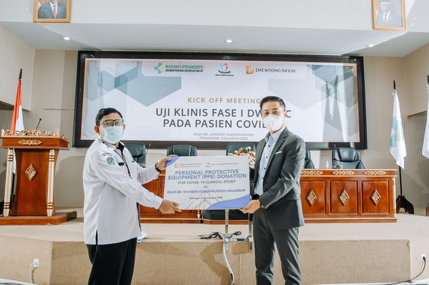 Gandeng Kemenkes, Daewoong...