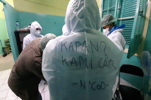 Tim Pemulasaraan Jenazah...