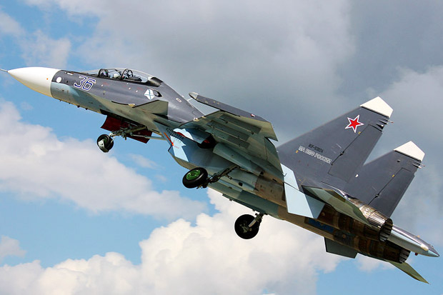 Jet Tempur Rusia dan...