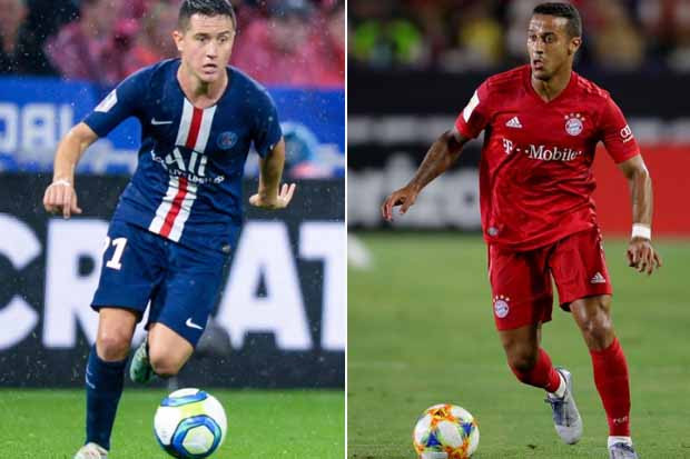 PSG vs Bayern, Partai...