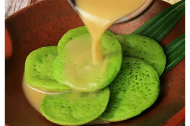 Serabi Pandan Saus Kinca,...