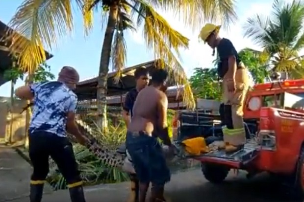 Masuk ke Tambak Warga,...