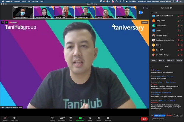 Begini Kemeriahan TaniHub...