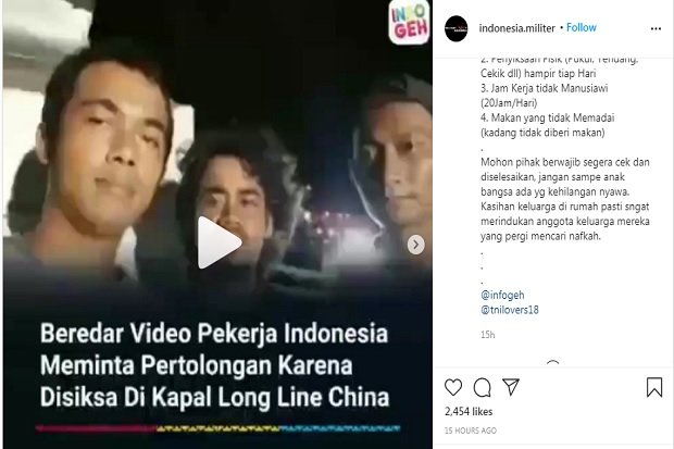 Muncul Video WNI Bekerja...