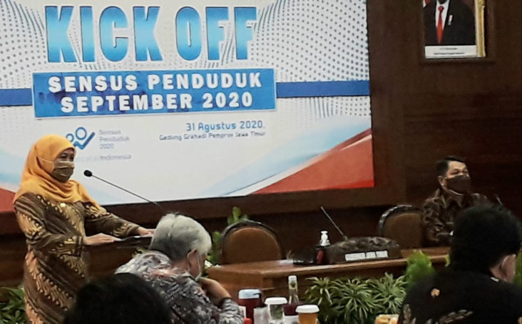 Khofifah Minta BPS Jatim...