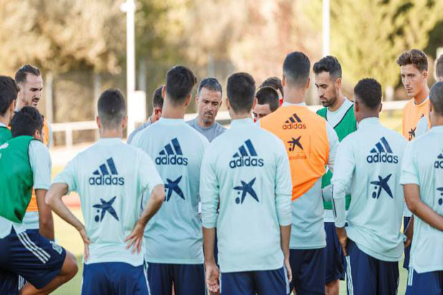 Persiapan Spanyol di...