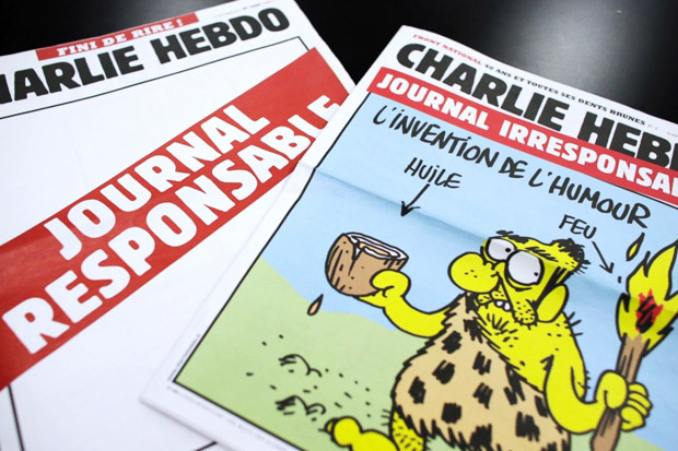 Majalah Charlie Hebdo...