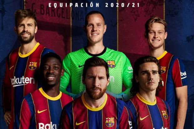 Foto Messi Masih Dipajang...