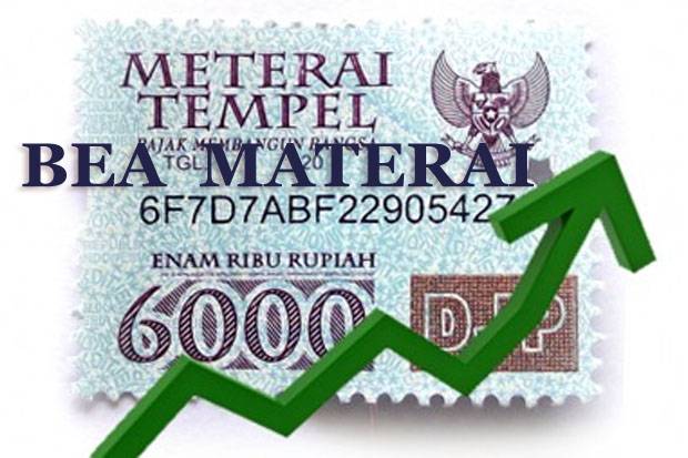 Lega, Tarif Bea Meterai...