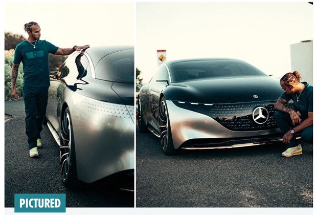 Lewis Hamilton Pamer...