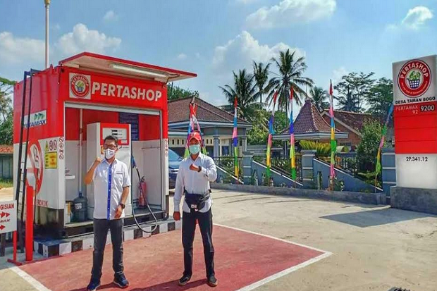 Puluhan Pertashop Resmi...