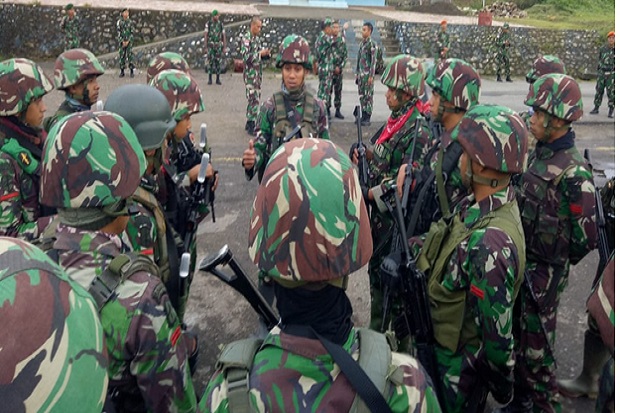 Pasukan Gabungan TNI...