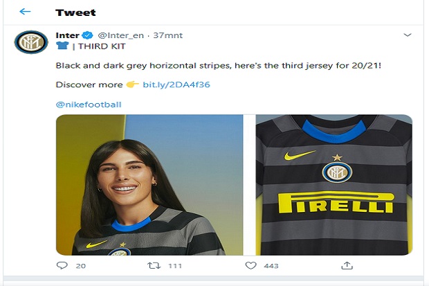 Inter Perkenalkan Jersey...