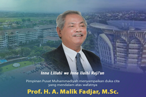 Malik Fadjar Meninggal,...