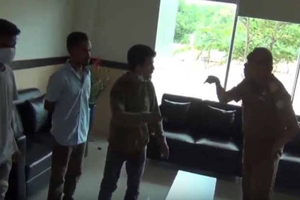 Unjuk Rasa di Bapenda...